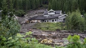 Badai Hans Sebabkan Banjir dan Longsor di Norwegia