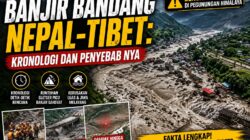 Nepal–Tibet Diguncang Banjir Bandang: Kronologi Bencana Dahsyat dari Lereng Himalaya